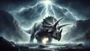 Triceratops a fearsome adversary 